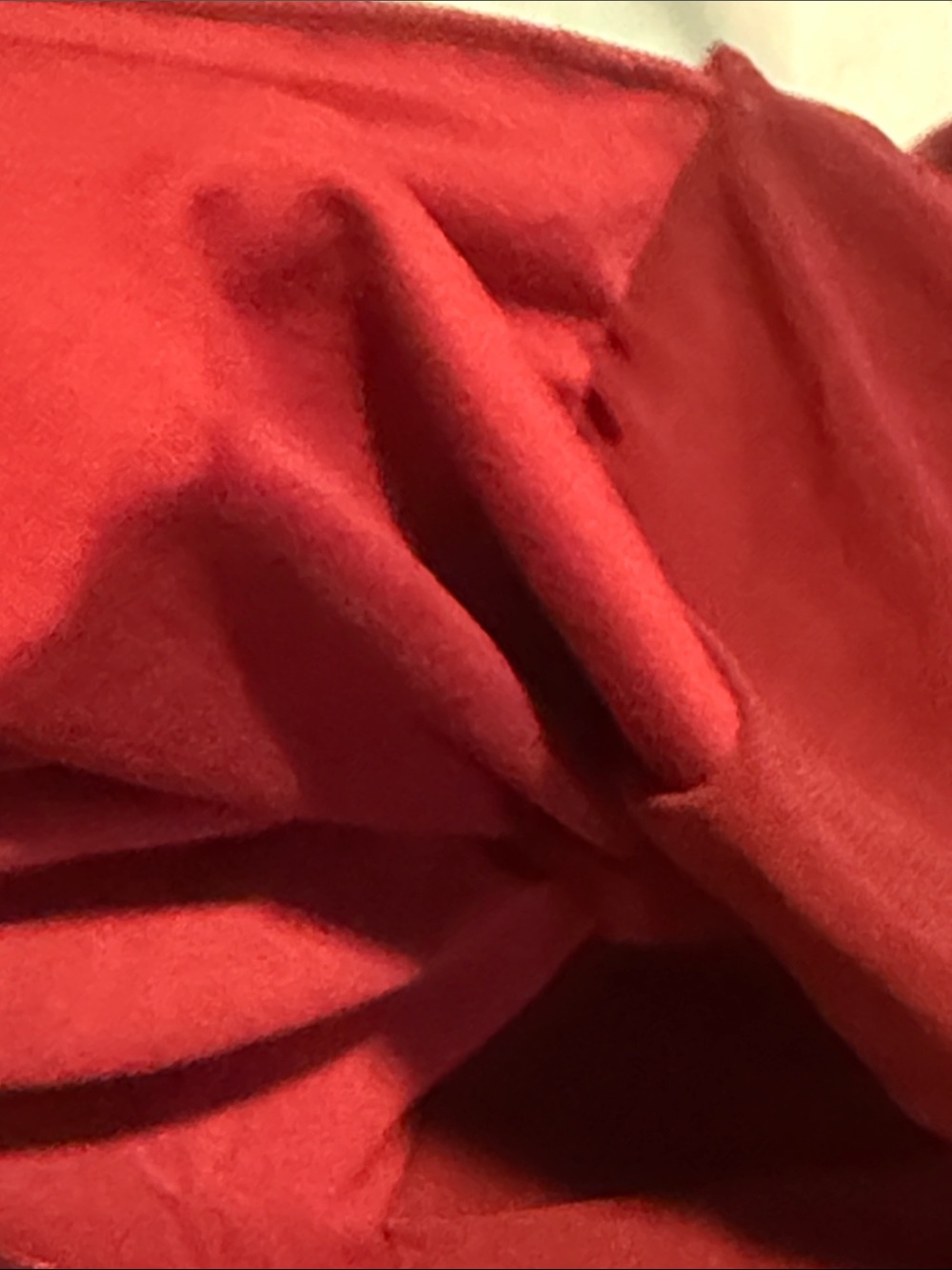 One-Shoulder Ruched Maxi Dress - Red - Picture 7 of 7
